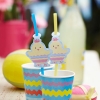 Easter Chick straws by Fuschia Designs 